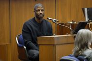 A$AP Relli testifies during the A$AP Rocky trial for felony assault charges at Clara Shortridge Foltz Criminal Justice Center on January 29, 2025 in Los Angeles, California. (Photo by Frazer Harrison/Getty Images)